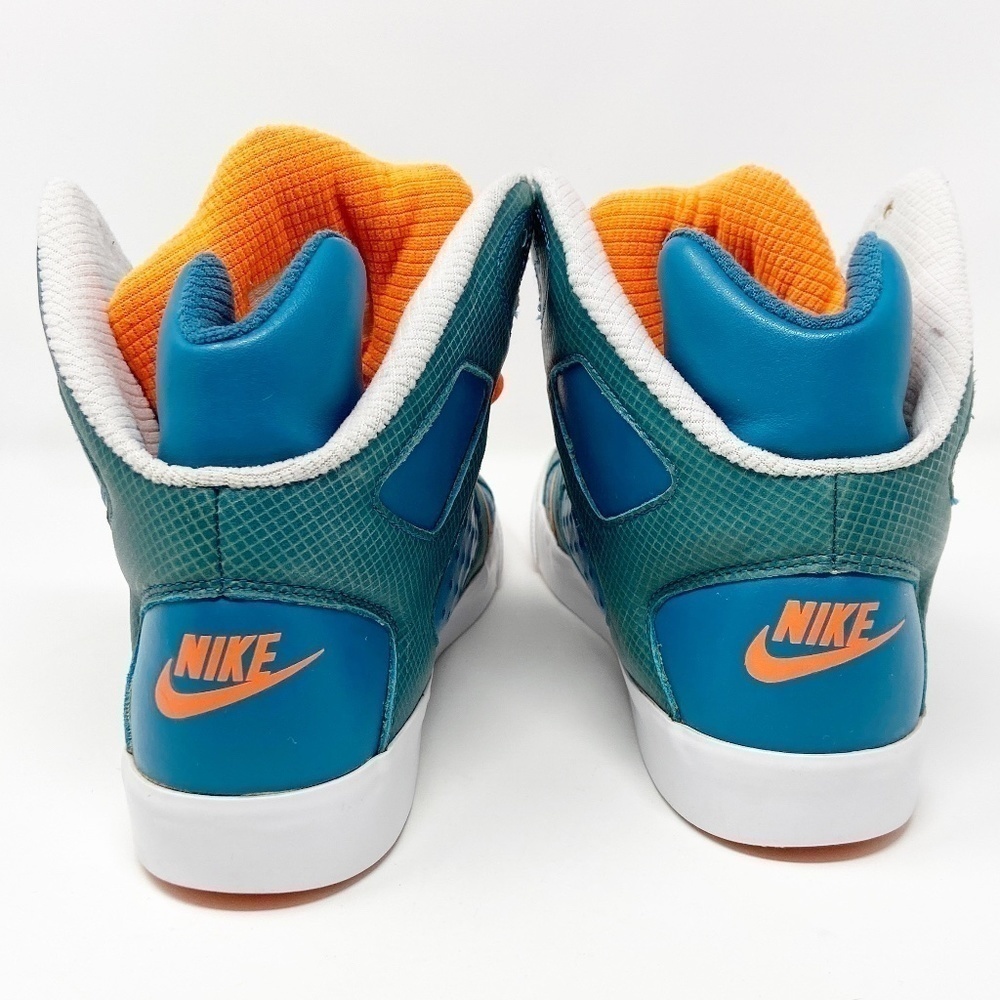 NIKE | Auto Flight High Top Sneaker Teal Blue 10.5 - Picture 3 of 10